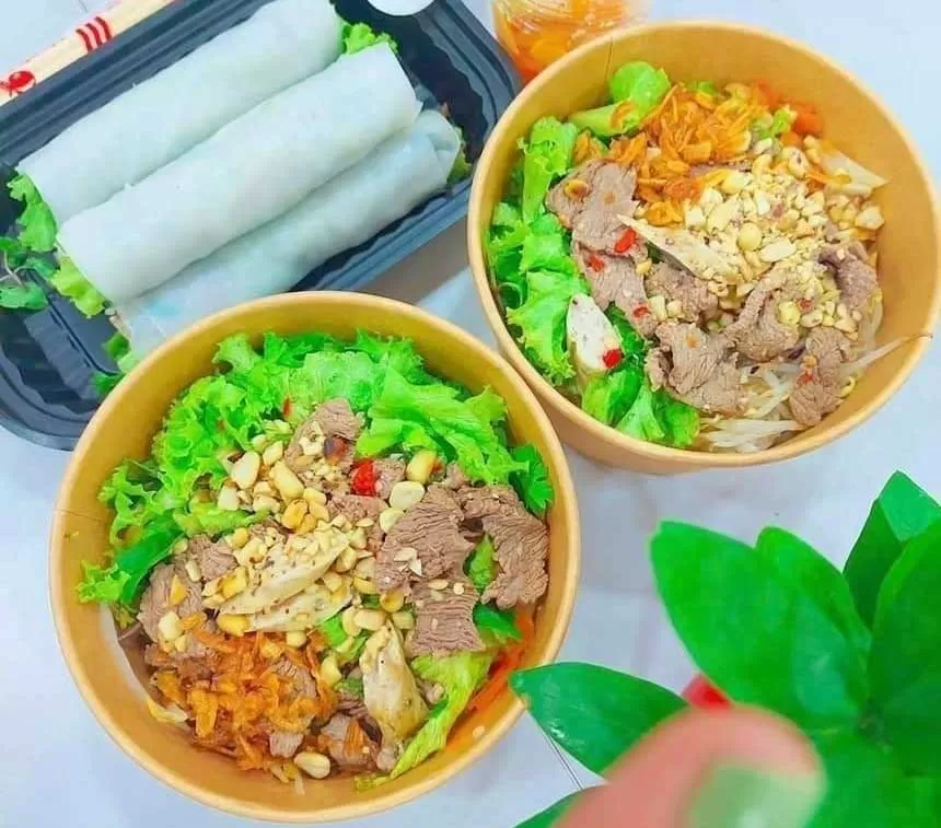 Bát giấy kraft nâu 1000ml