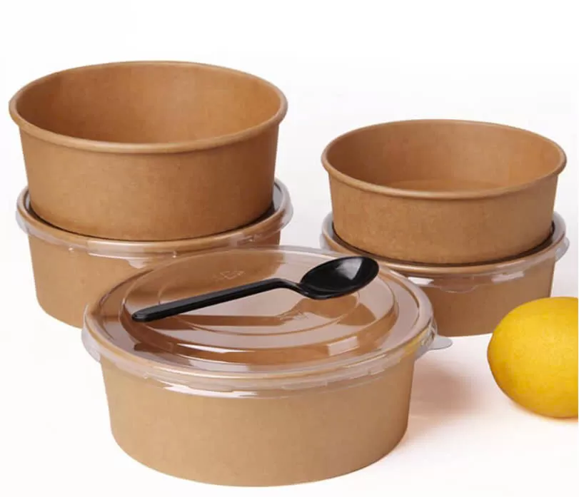 Bát giấy kraft nâu 750ml