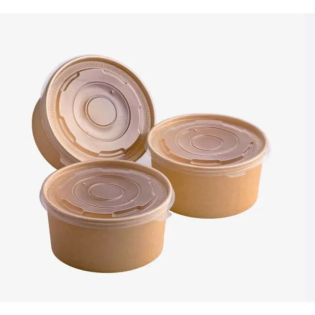 Bát giấy kraft nâu 1000ml
